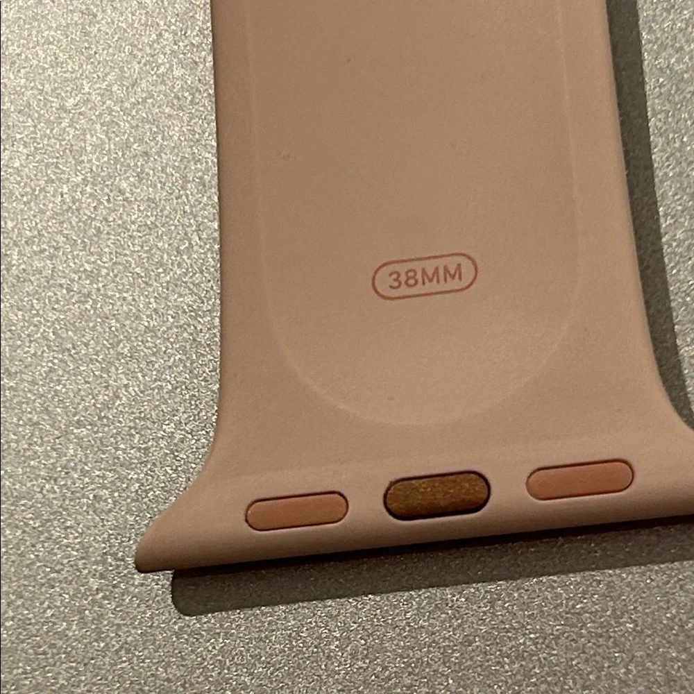 Apple Blush Silicone Watch Strap ya